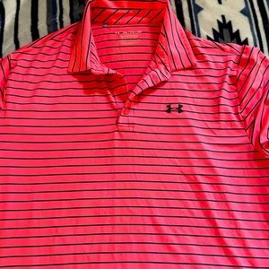 Men’s under armour shirt. The playoff polo